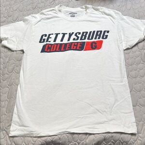 Champion White and Red Short Sleeve Tees